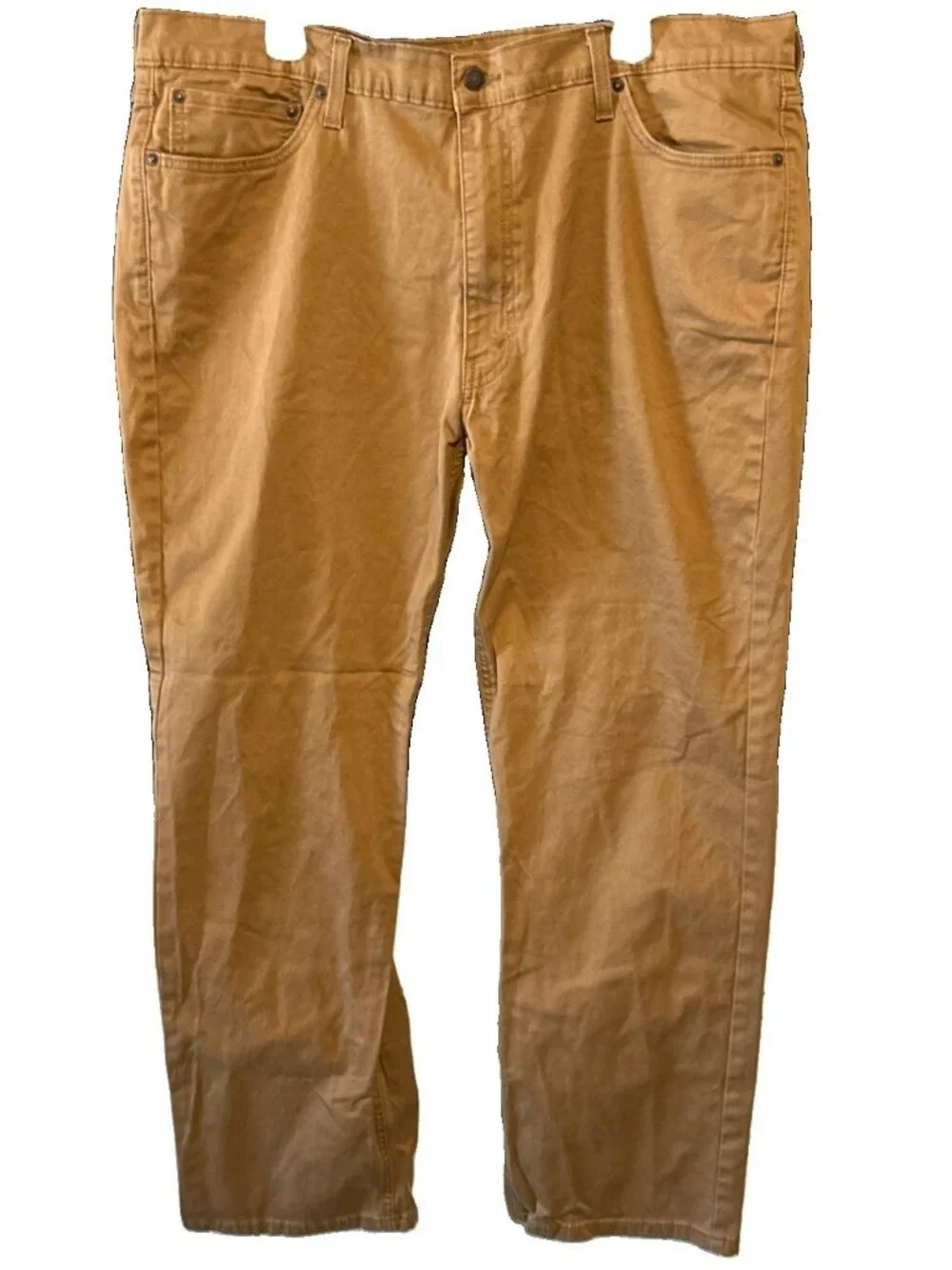 LEVI STRAUSS Men’s 541 Athletic Fit Stretch Cotton Denim Jeans 42x32 Brown 18181